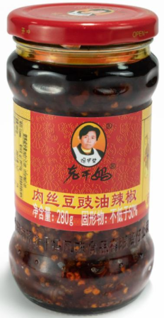 Соус чили со свининой и ферментированной соевыми бобами 280г