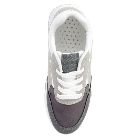 Кроссовки для девочек 28 серые