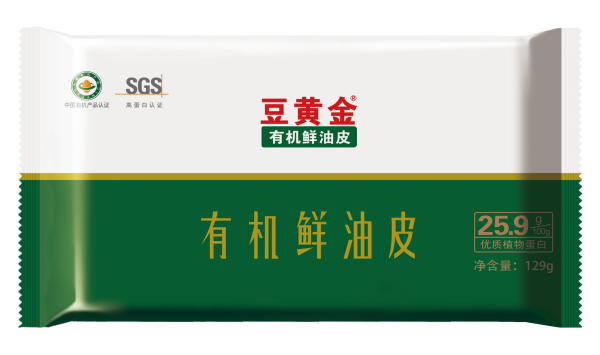 豆黄金有机鲜活油皮129g Органическая свежая маслянистая кожура бобов 129(г)
